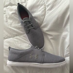 Under Armour Men’s Slip on Sneaker. Gray. Brand new no tags. Size 11  smoke free